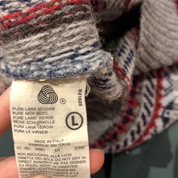 Vintage pure Shetland sweater - Picture 4 of 7